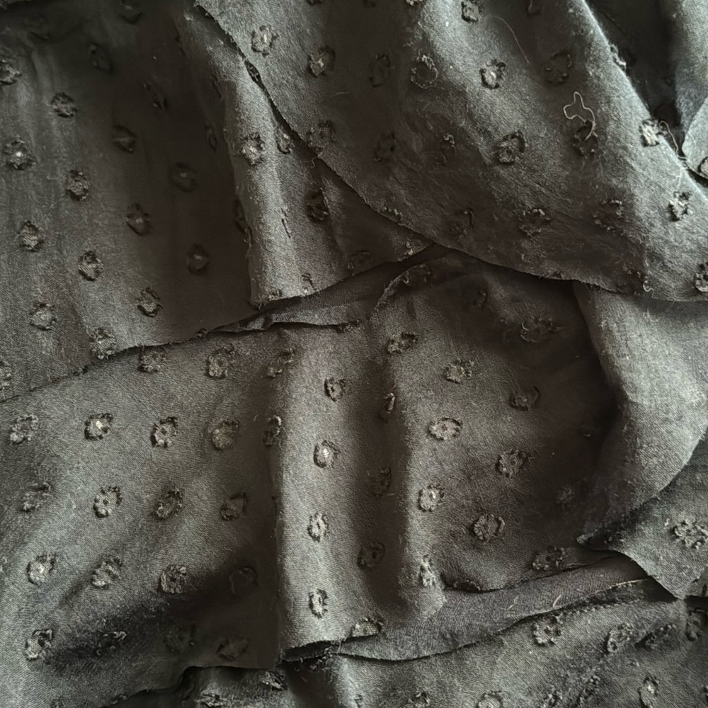 Loft Navy Blue Ruffle Dress - Picture 3 of 5